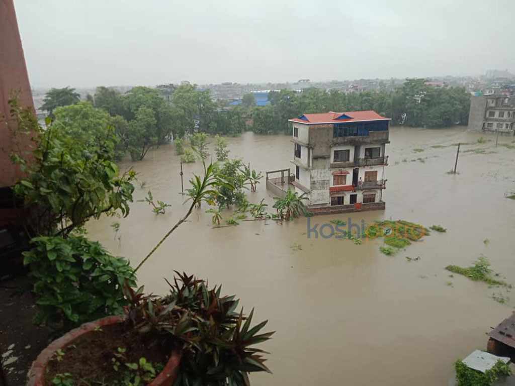 itahari-flood